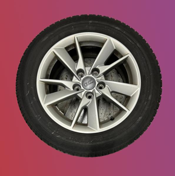 AUDI FELGEN mit DUNLOP Winterreifen 205/60R16 - 4 Stück
